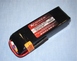 ��ݥХåƥ꡼ DUALSKY XPOWER 14.8V 2500mA 28C-40C